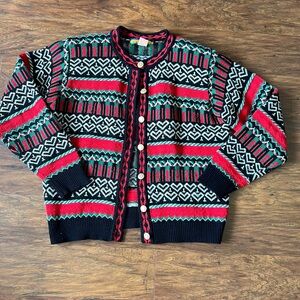 Vintage Button Up Cardigan Sweater